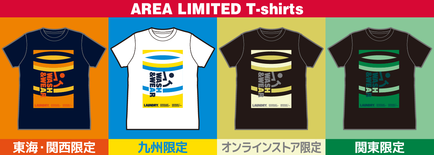 New Arrival「エリア限定カラー モダンBOY Tシャツ」