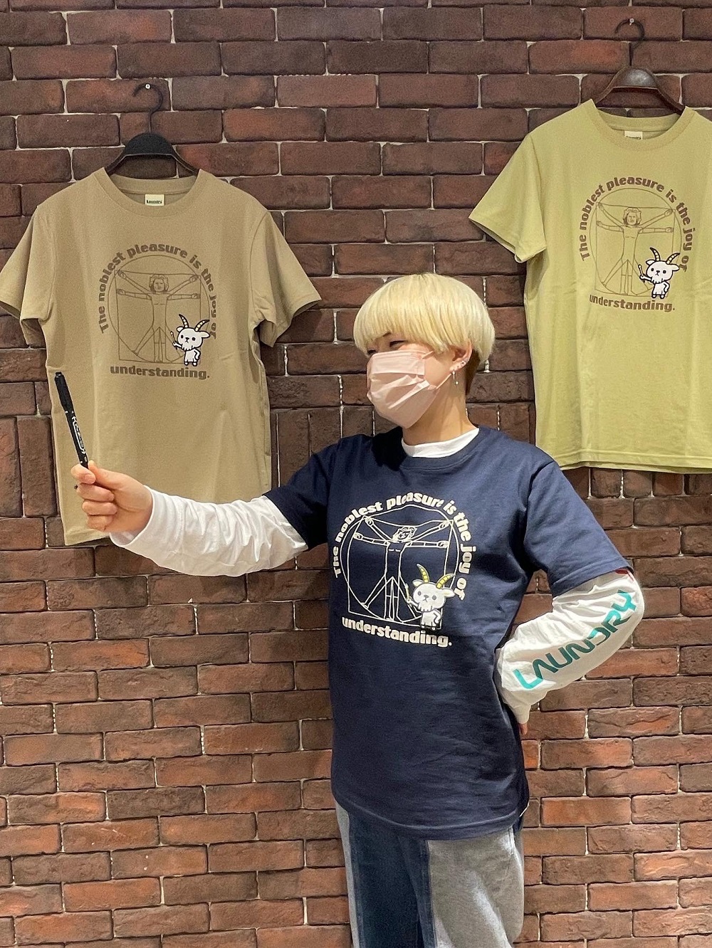 ダヴィンチ Goat Tシャツ ランドリーtシャツ公式通販
