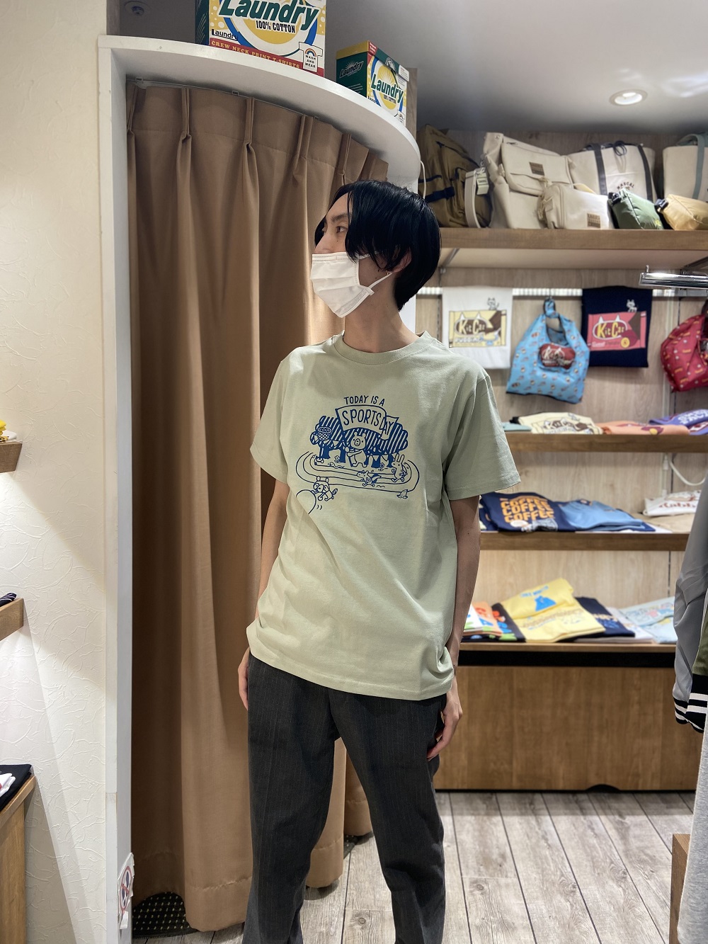 予約販売 LAUNDRY メンズ 長袖Tシャツ Mサイズ minhaqualitylife.com.br