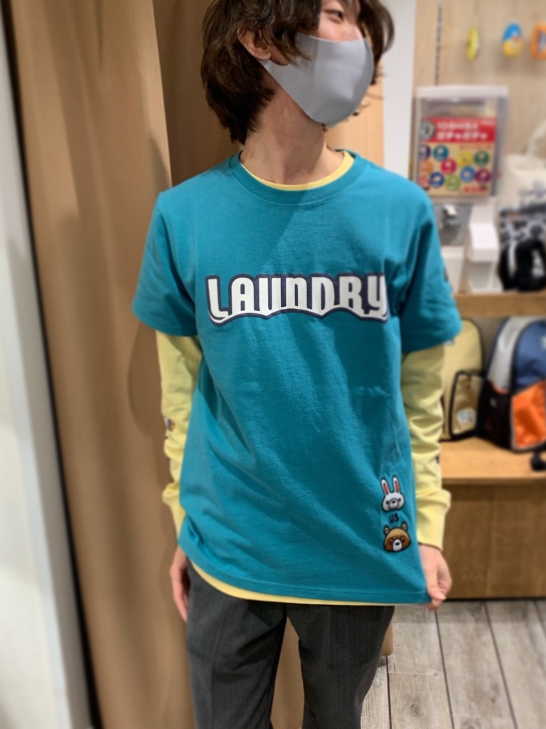 カチカチ山tシャツ を使ったコーディネート コーディネート ランドリーtシャツ公式通販