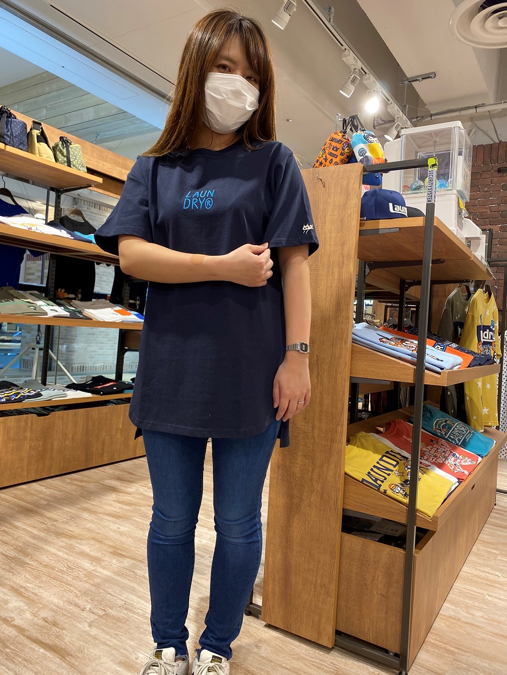 アニマル刺繍チュニック 21 を使ったコーディネート コーディネート ランドリーtシャツ公式通販