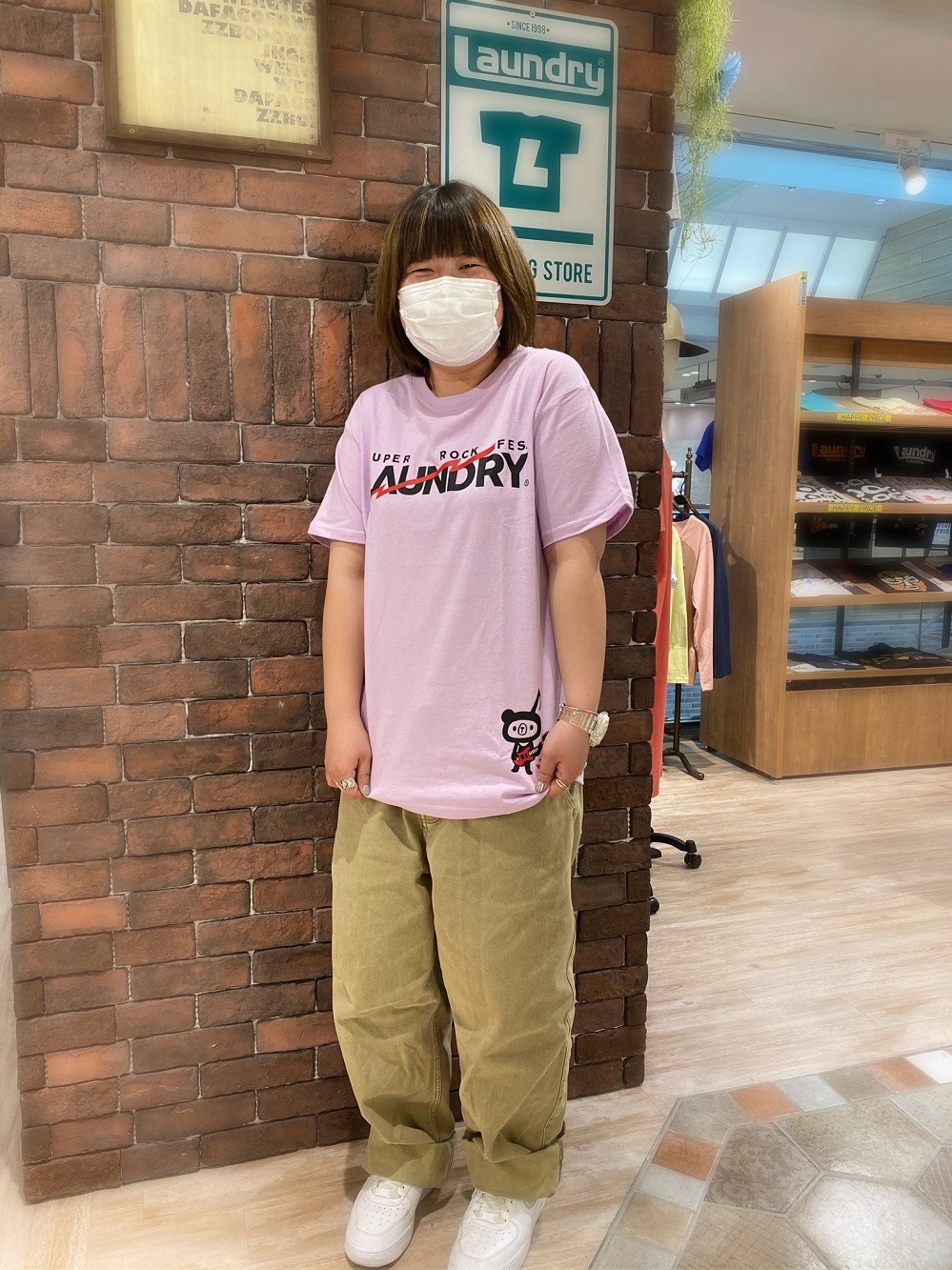 ランドリーロックフェスtシャツ を使ったコーディネート コーディネート ランドリーtシャツ公式通販