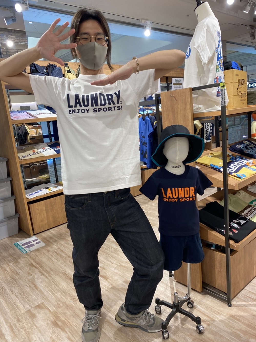 Enjoy Sports Tシャツ を使ったコーディネート コーディネート ランドリーtシャツ公式通販