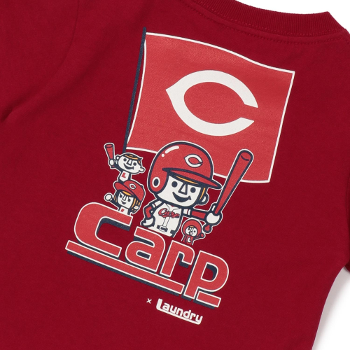 キッズ 広島東洋カープコラボtシャツ 22 ランドリーtシャツ公式通販