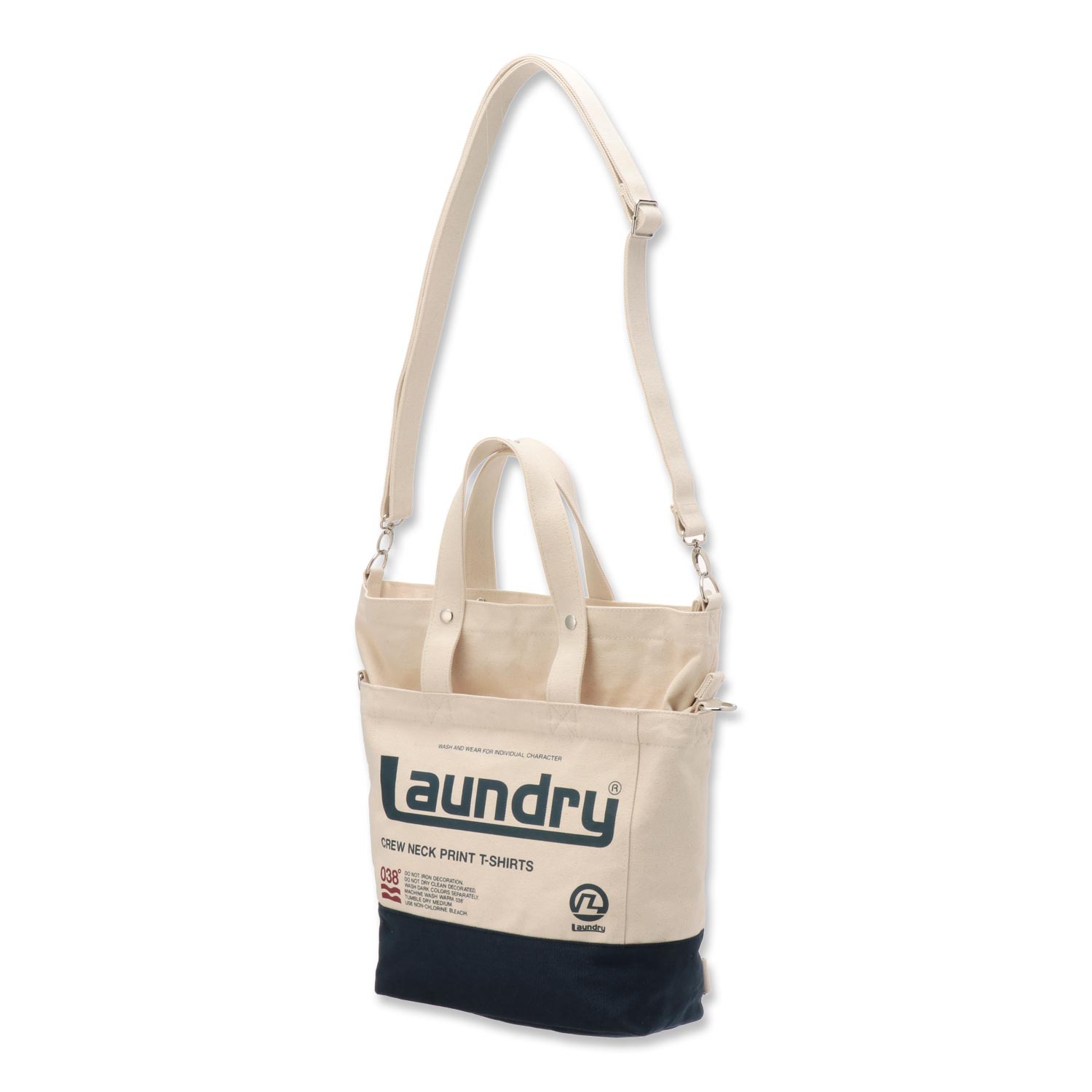 新色追加】Laundryショッパーロゴ 4WAYトート｜ランドリーTシャツ公式通販