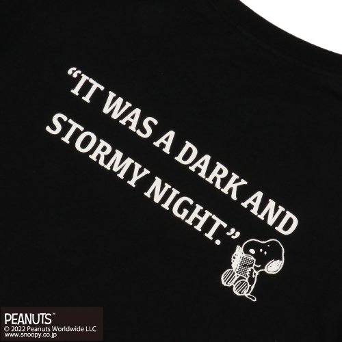 PEANUTSコラボ Typing Snoopy BIGTシャツ|ランドリーTシャツ公式通販
