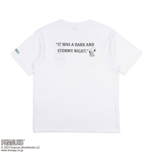 PEANUTSコラボ Typing Snoopy BIGTシャツ|ランドリーTシャツ