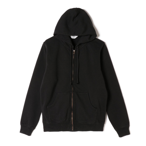 【039】ASIC 製品染め 裏毛 ZIP-UP HOODIE｜ランドリーTシャツ