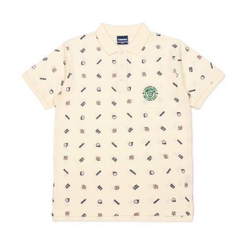 LDY GOLF 総柄ロゴ ポロシャツ｜ランドリーTシャツ公式通販
