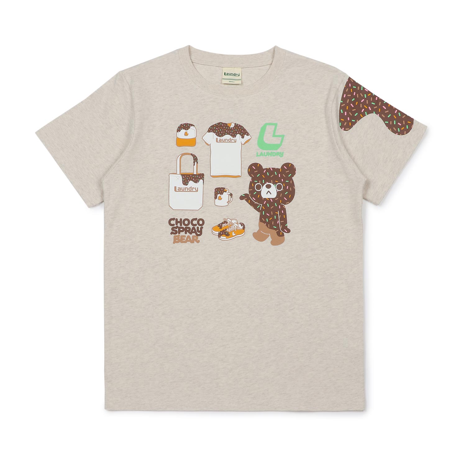 CHOCOSPRAY BEAR Tシャツ｜ランドリーTシャツ公式通販